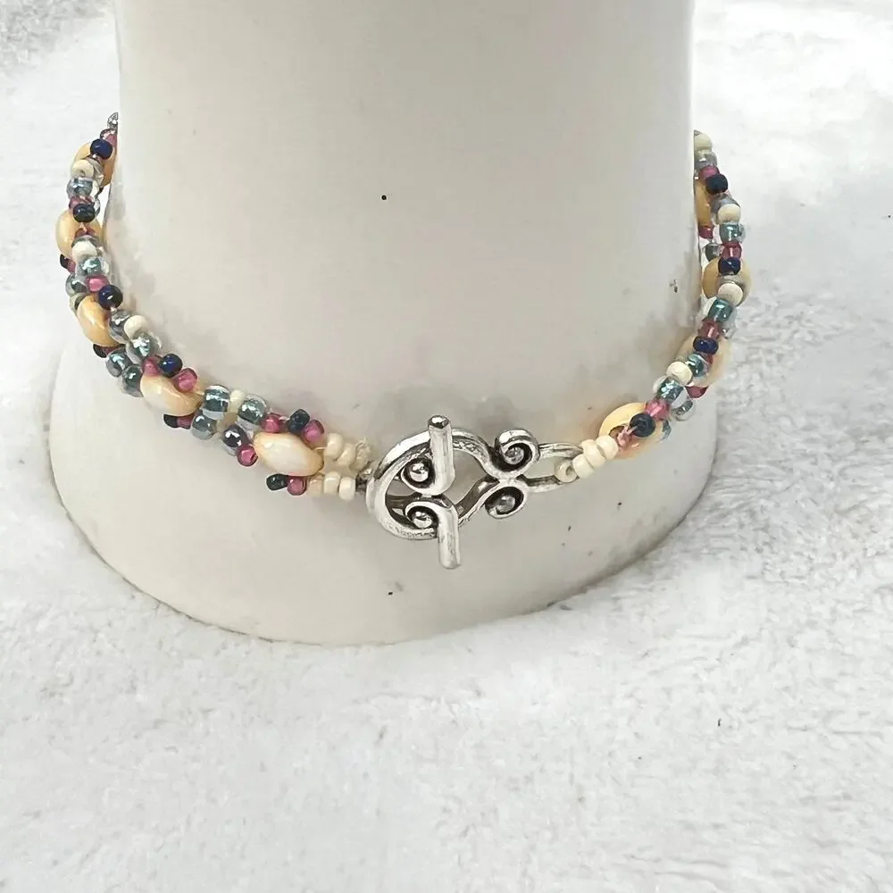 HANDMADE 'Haley' Bracelet in Yellow 7.5